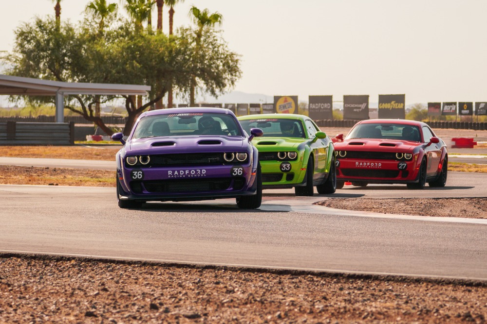 Three Cars at Radford